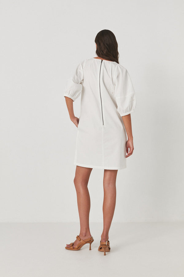 Idarose - Lotus lace dress I Off white    2 - Rabens Saloner