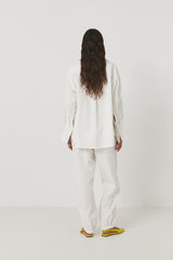 Ika - Lotus lace shirt I Off white    3 - Rabens Saloner