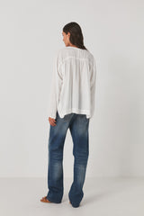 Roxy - Cotton blouse I White    3 - Rabens Saloner