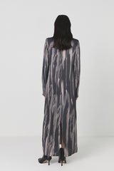 Janna - Mottled tube dress I Grey combo    3 - Rabens Saloner
