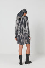 Azalea - Mottled short skirt I Grey combo    4 - Rabens Saloner