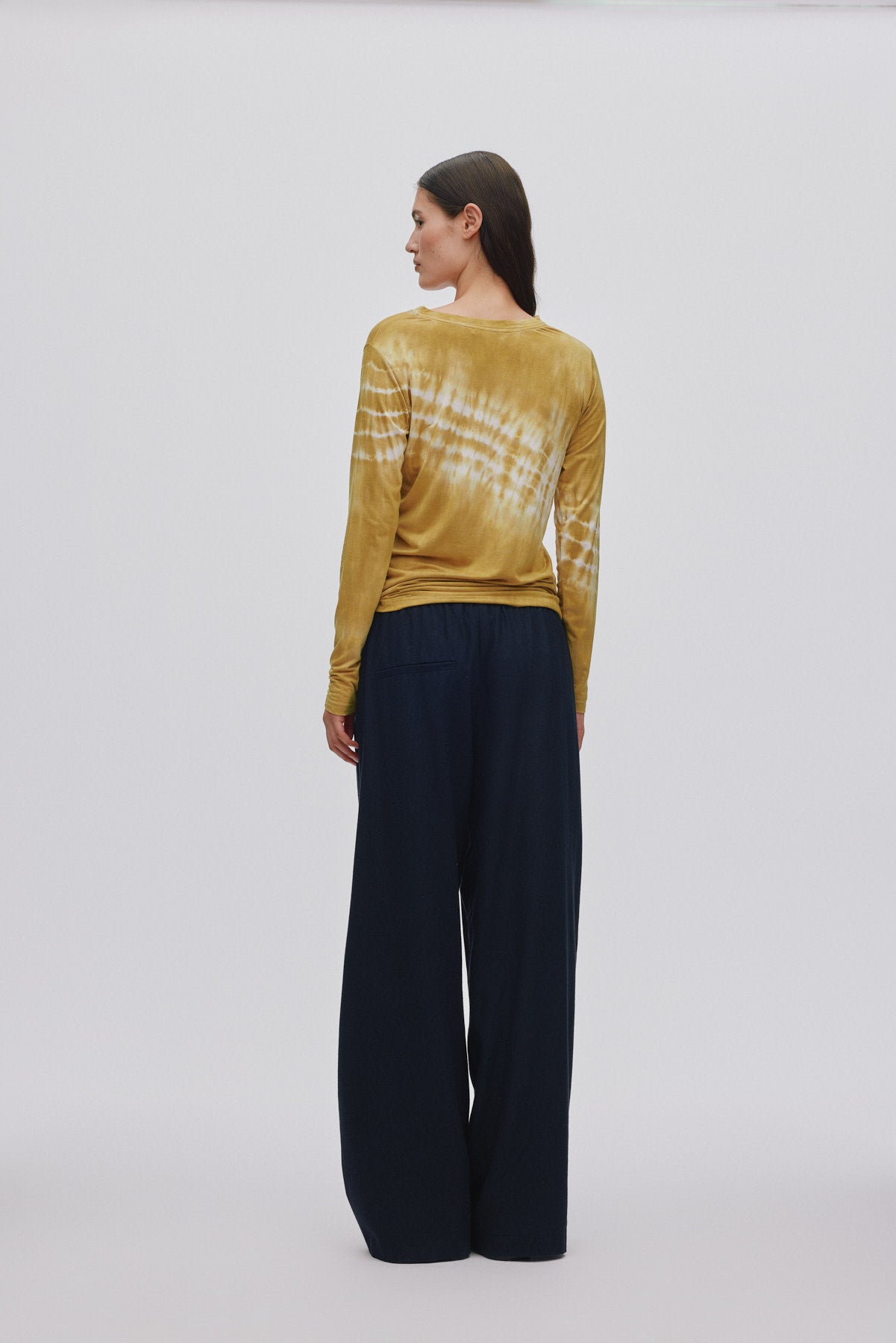Xenia - Frequency long sleeve t-shirt I Golden combo 3 - Rabens Saloner
