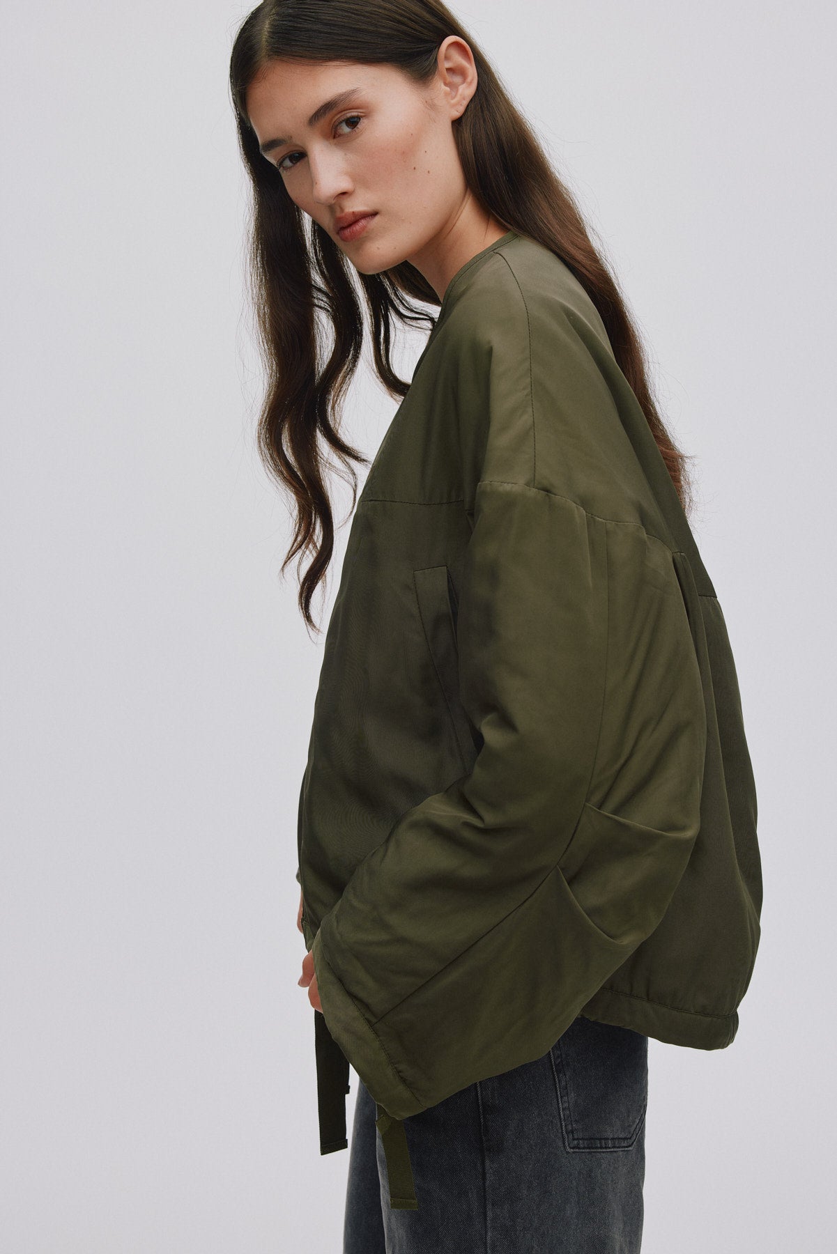 Glod - Arched jacket I Army Green 7 - Rabens Saloner