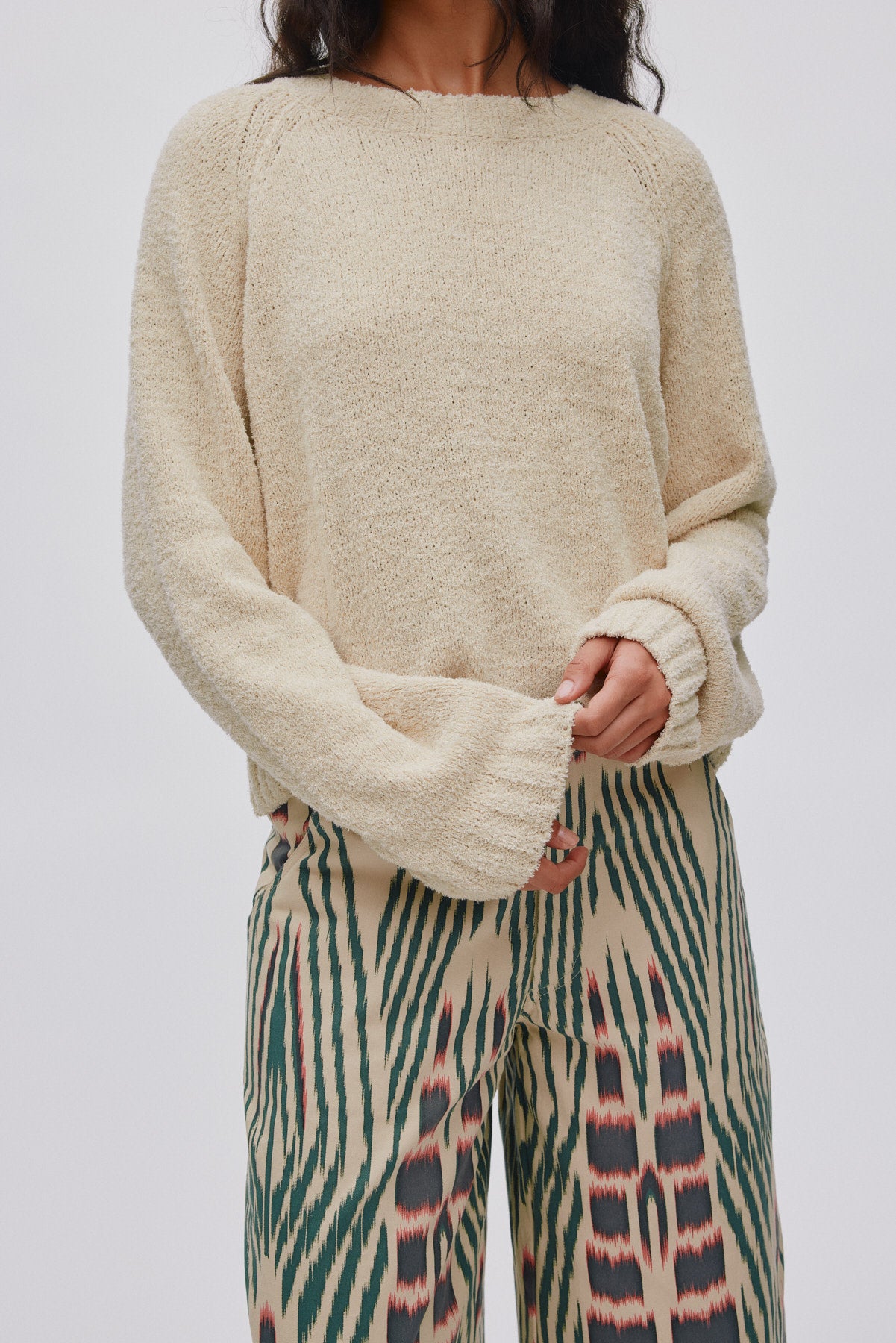 Regitze - Towelling knit I Sand Sand XS/S 3 - Rabens Saloner