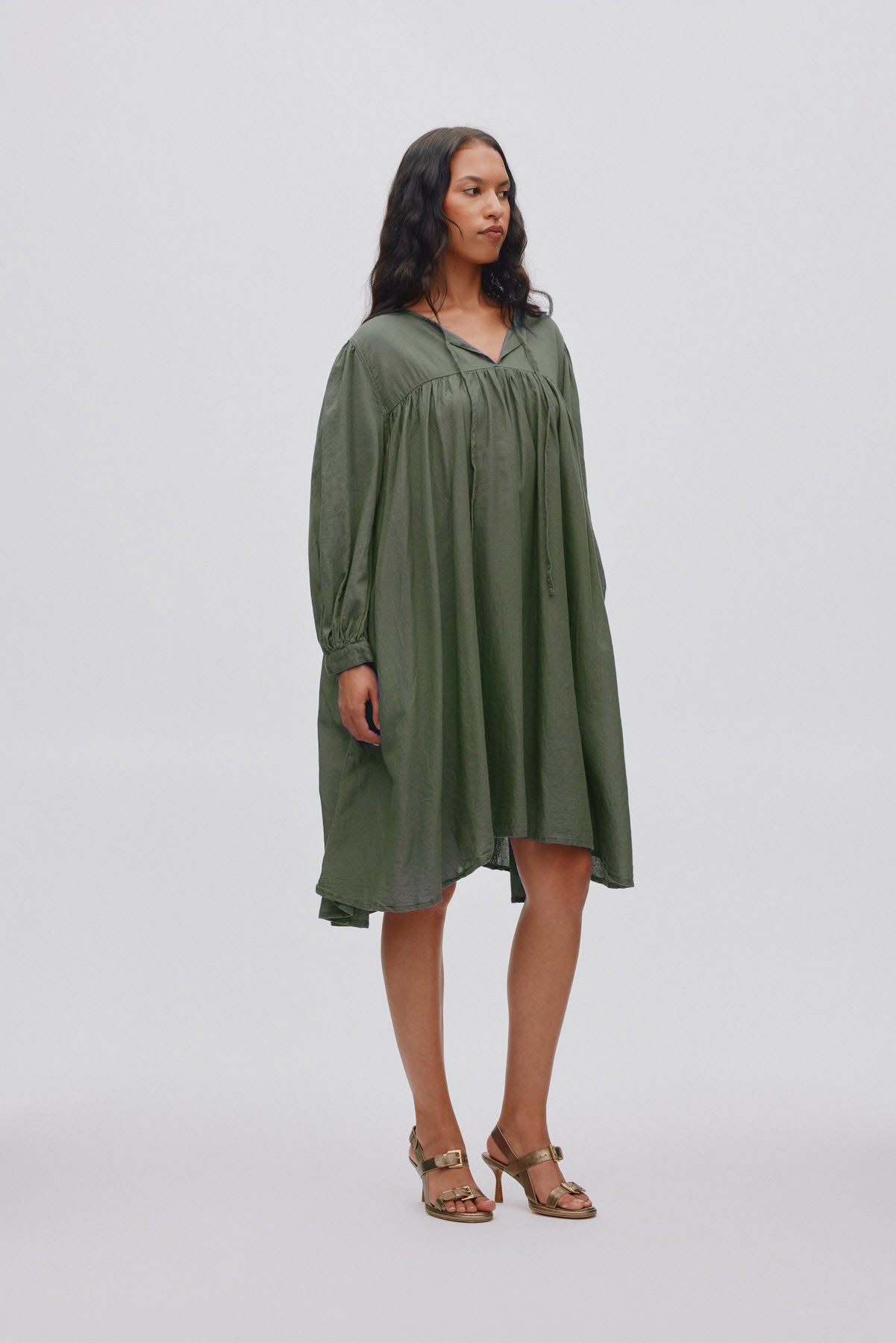 Elda - Cotton full sleeve dress I Macadan 2 - Rabens Saloner