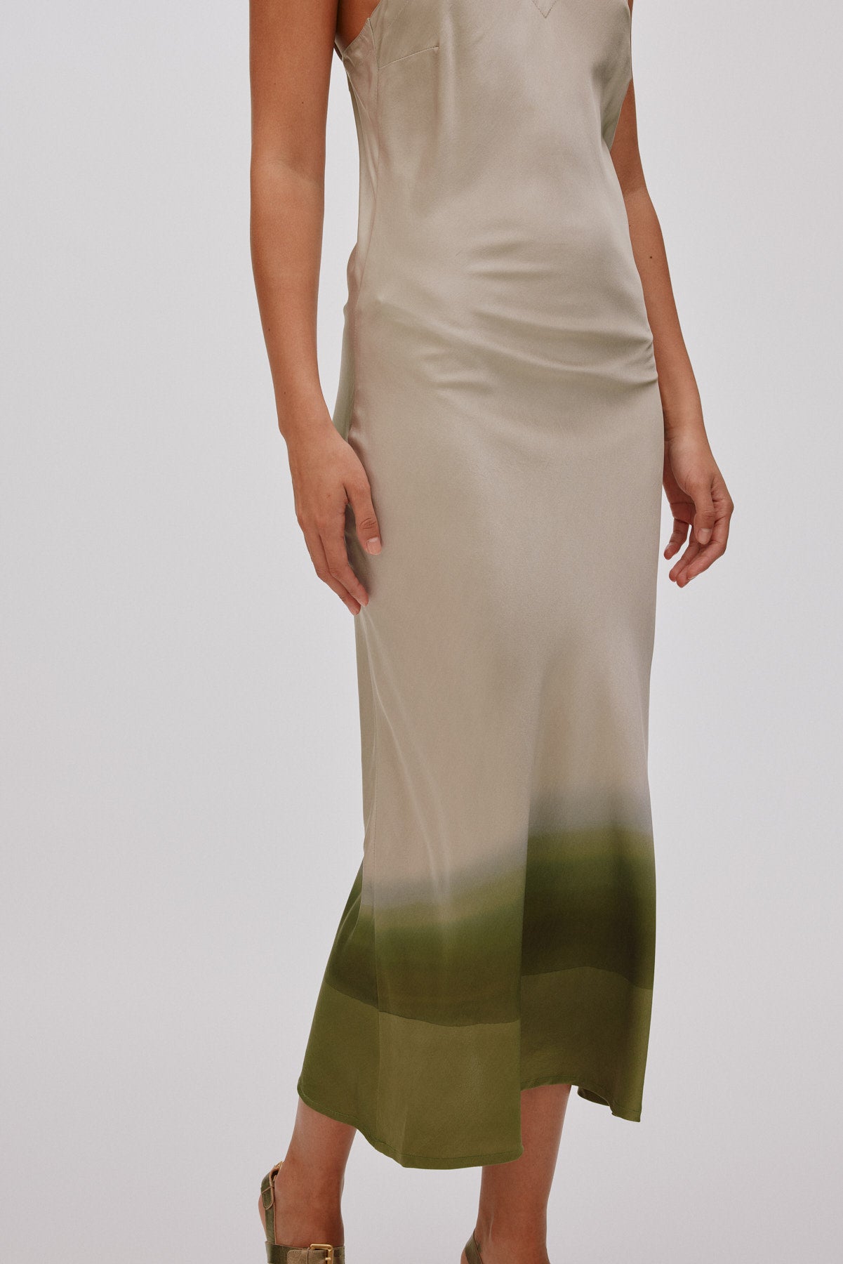 Glorie - Horizon bias dress I Cement combo 3 - Rabens Saloner