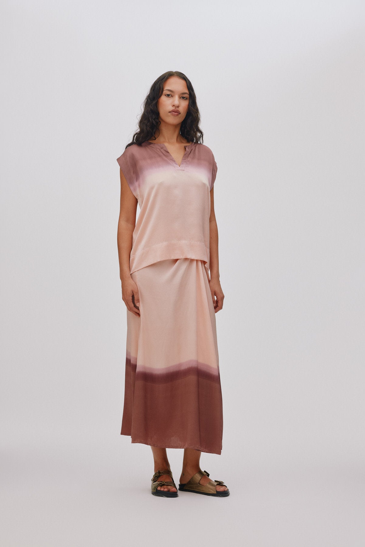 Rosalyn - Horizon blouse I Blush combo 1 - Rabens Saloner