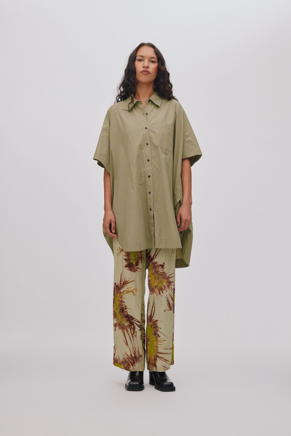 Pantsy - Sea urchin pants I Grey combo 3 - Rabens Saloner