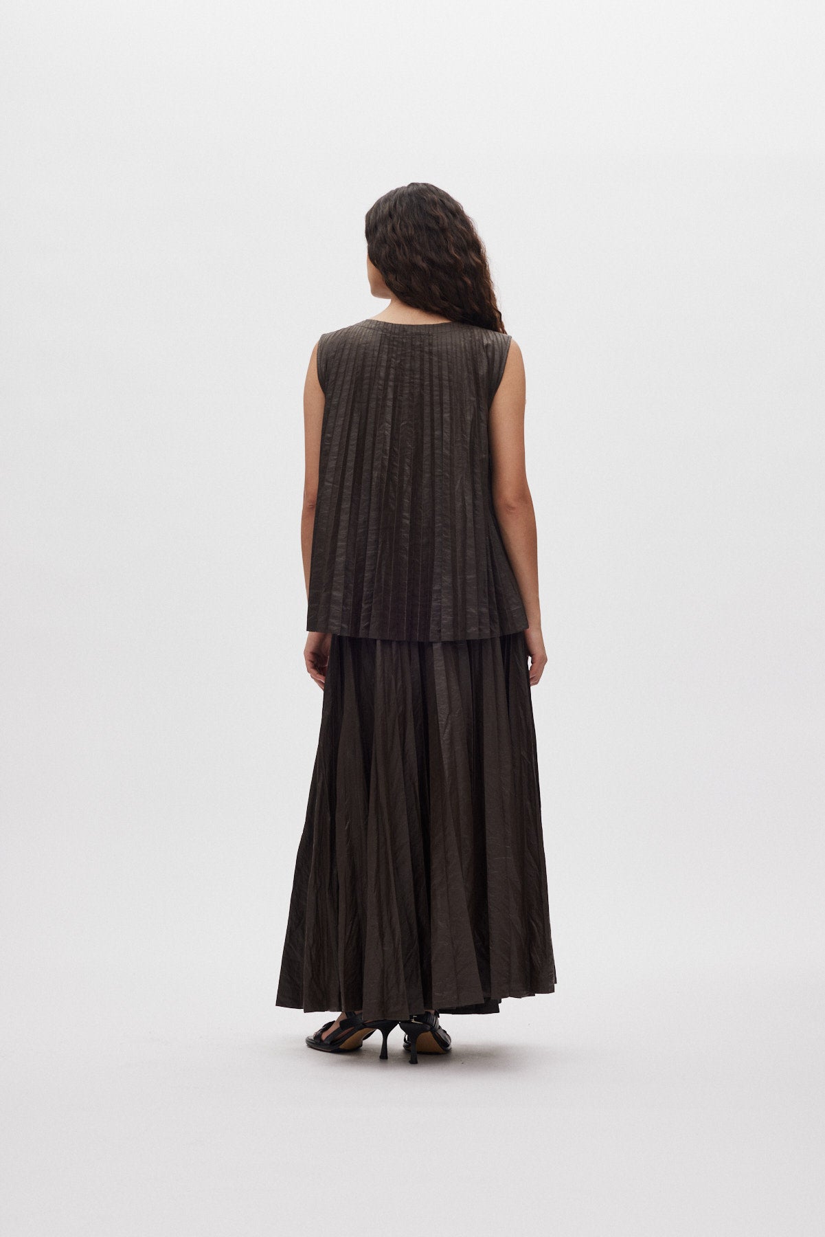 Simonia - Pleats skirt I French toast 3 - Rabens Saloner