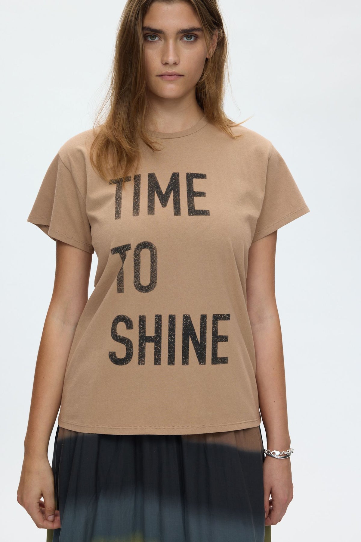 Ambla - Time to shine t-shirt I Tobacco 3 - Rabens Saloner