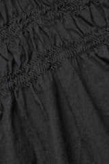 Xia - Cotton string top I Black Black XS  6 - Rabens Saloner