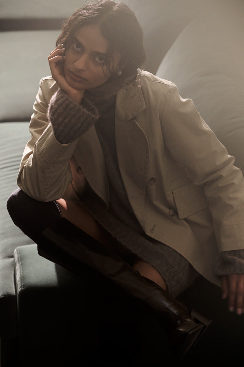 Kami - Utility jacket I Sand 7 - Rabens Saloner