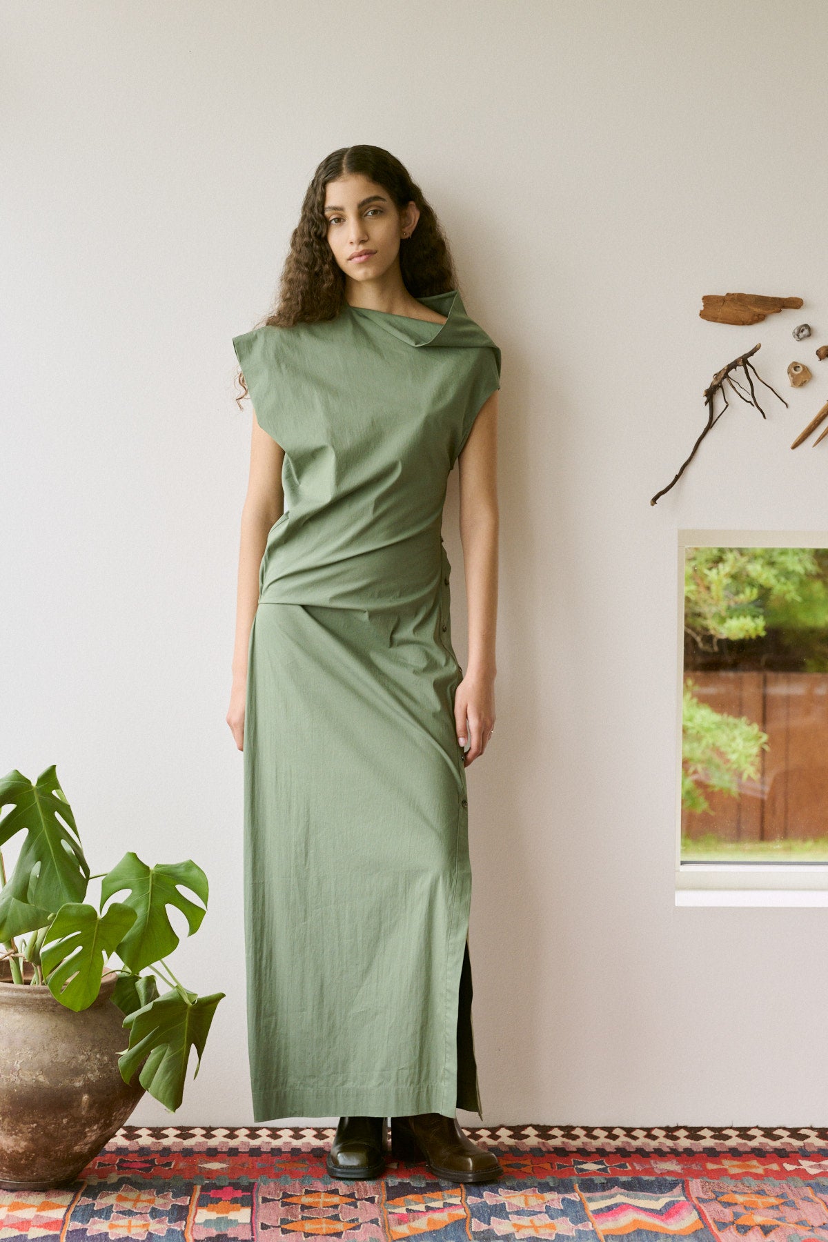 Fatou - Papery long dress I Sidiment 3 - Rabens Saloner