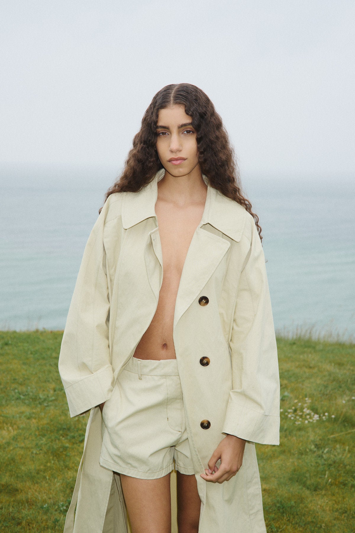 Sanja - Utility shorts I Ecru 3 - Rabens Saloner