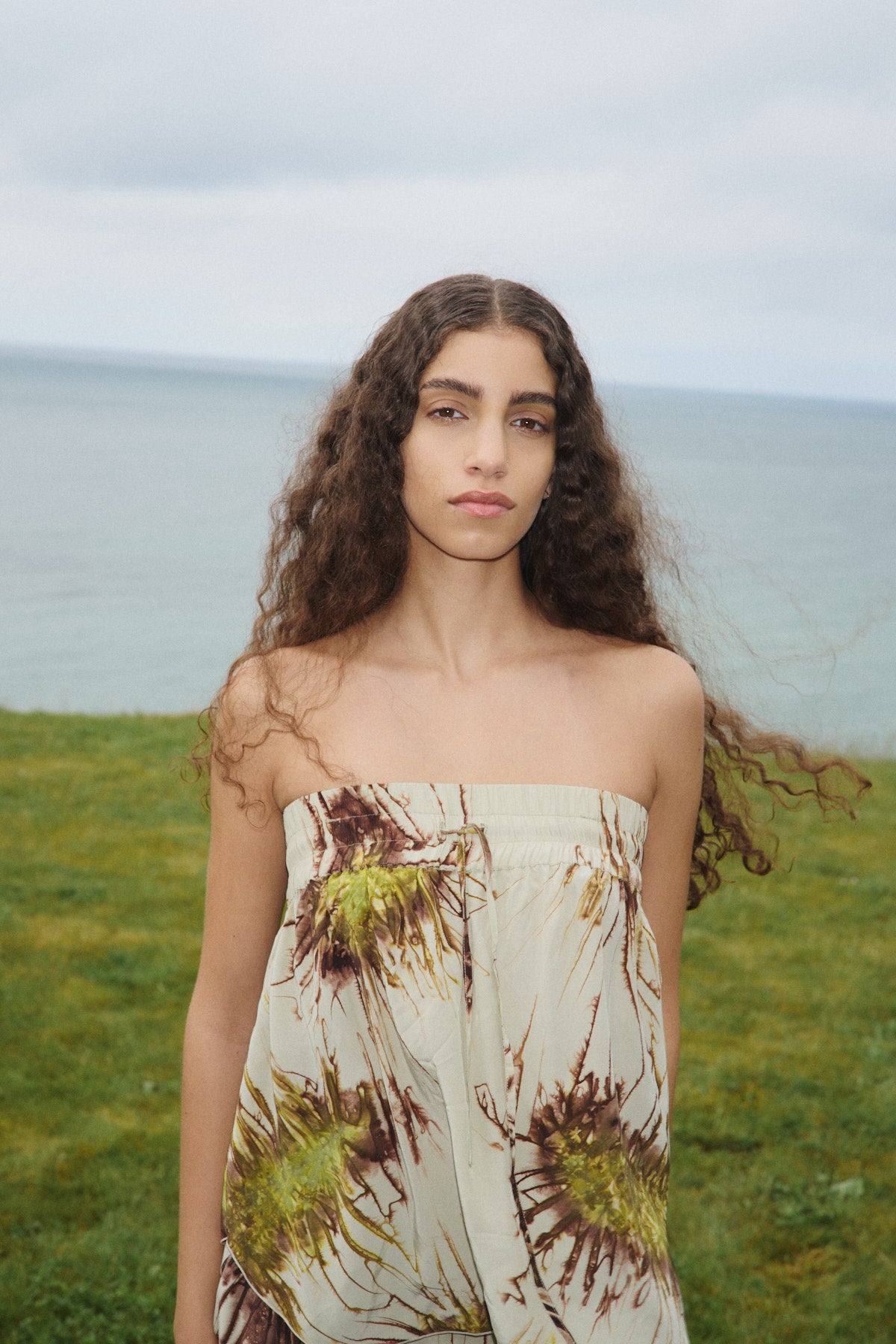 Paris - Sea urchin top I Chartreuse combo 4 - Rabens Saloner