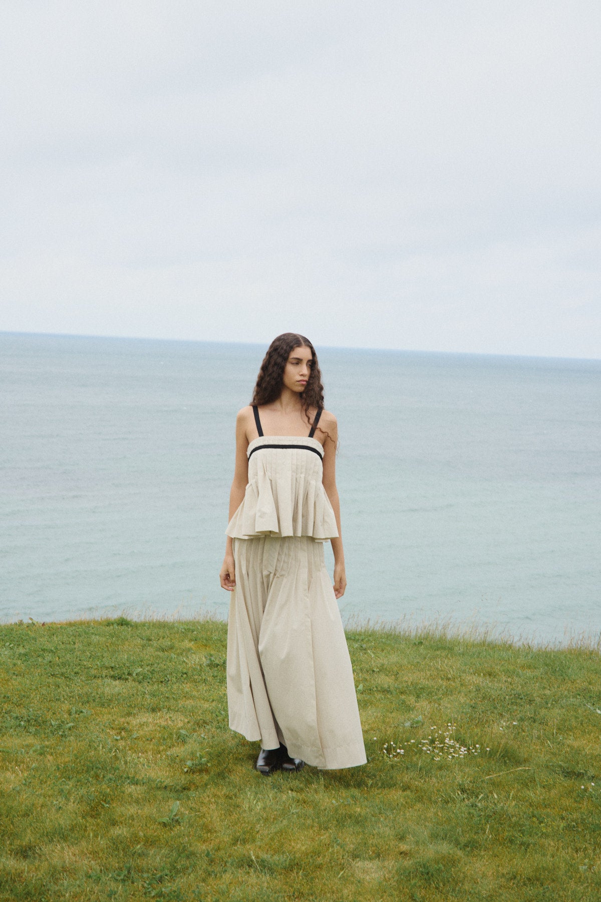 Thai - Light fusion skirt I Sand 11 - Rabens Saloner