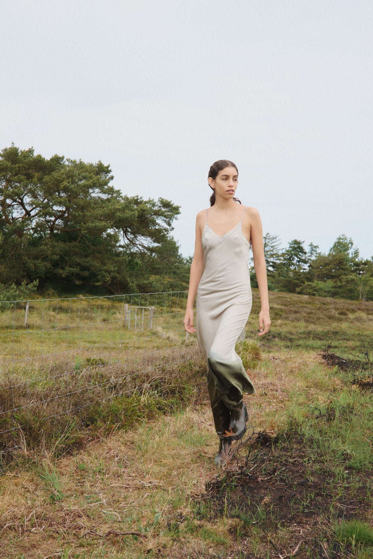 Glorie - Horizon bias dress I Cement combo 4 - Rabens Saloner