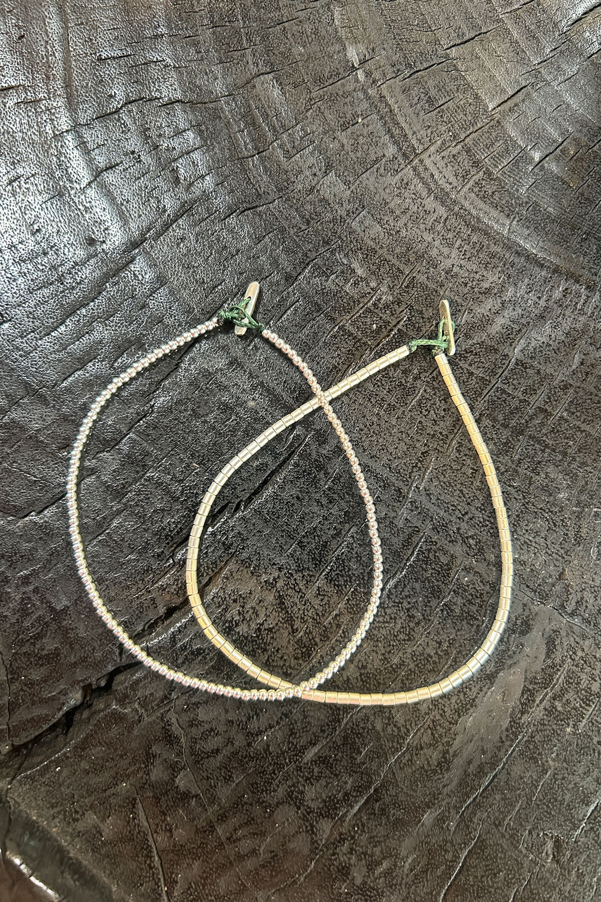 Tube Bead Anklet - Nafsu I Gold 2 - Rabens Saloner