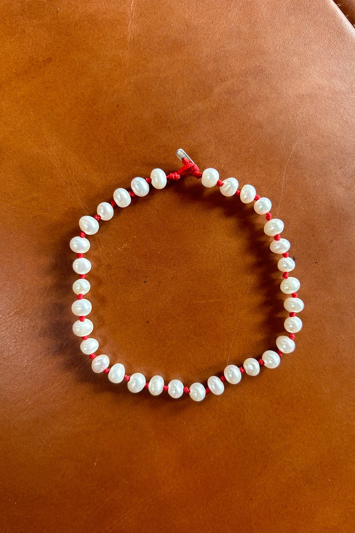 Pearl Anklet - Nafsu I Gold Beads Gold Beads 2 - Rabens Saloner