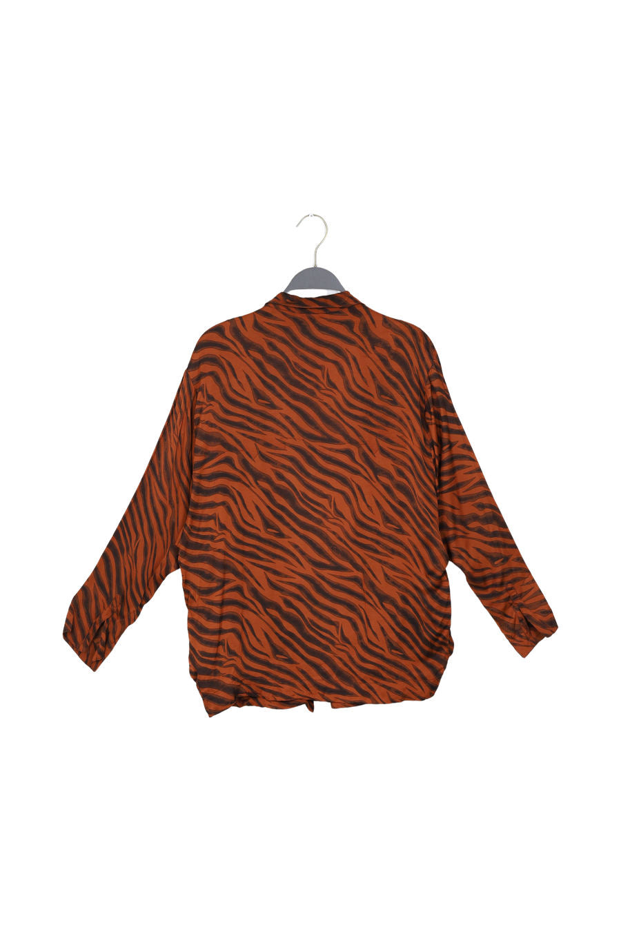 Secondhand Christi - Zebra jacket I Red brown