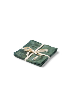 Tie Dye Napkin - Rabens Apartment I Green Combo Green Combo Set of 2 2 - Rabens Saloner