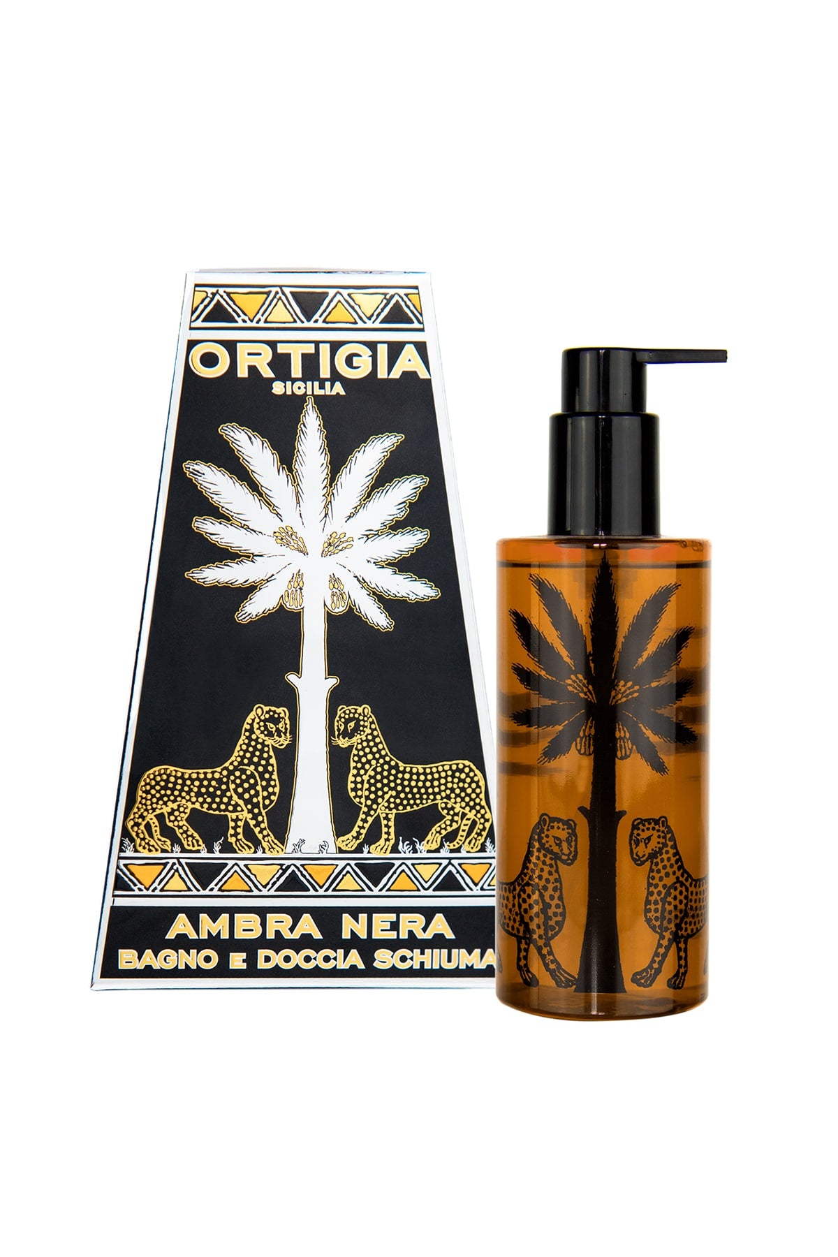 Shower Gel - Ortigia I Ambra Nera 1 - Rabens Saloner