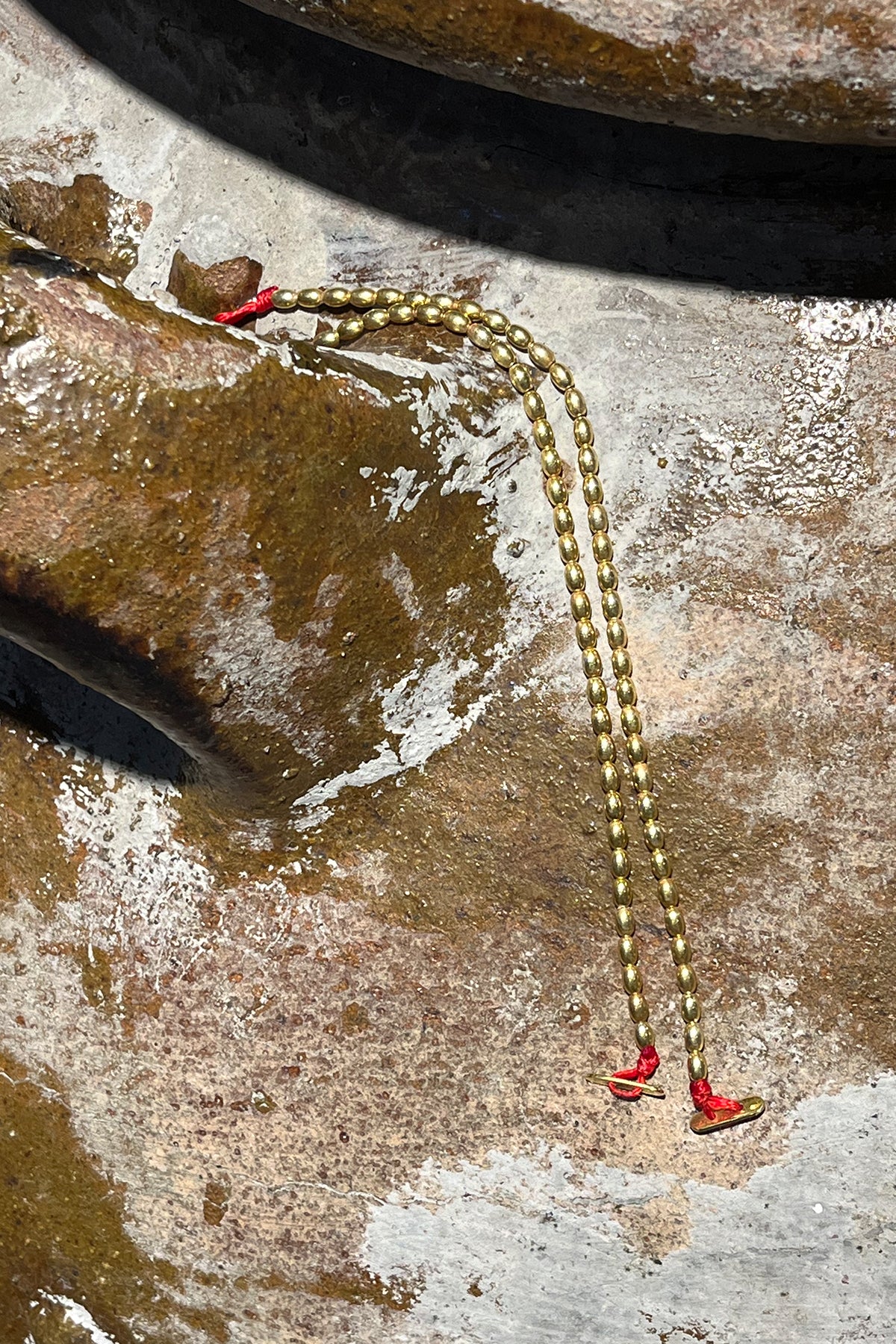 Rice Bead Bracelet - Nafsu I Gold 3 - Rabens Saloner