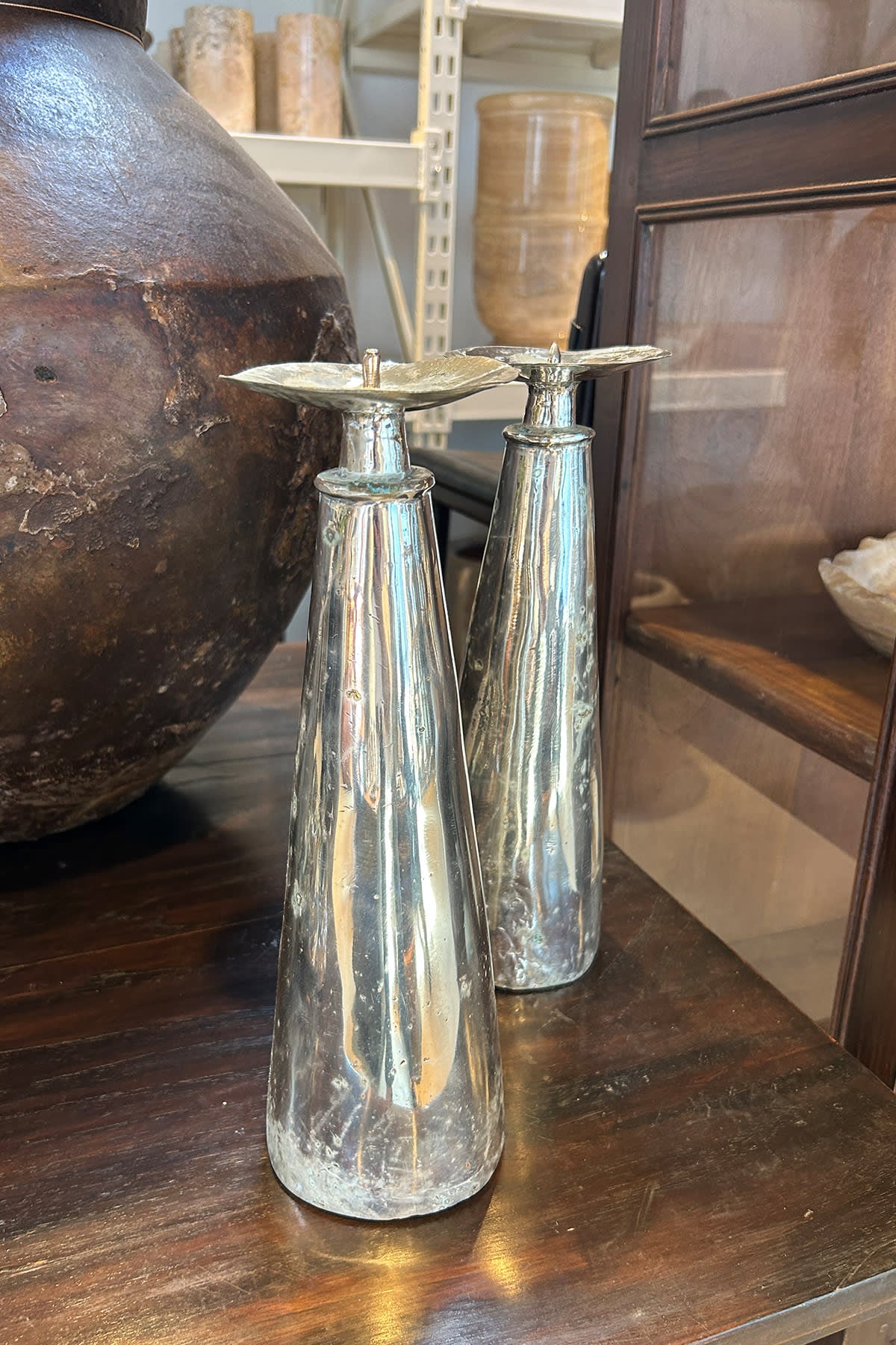 Bronce Candlestick - Rabens Apartment I Silver Brass 5 - Rabens Saloner