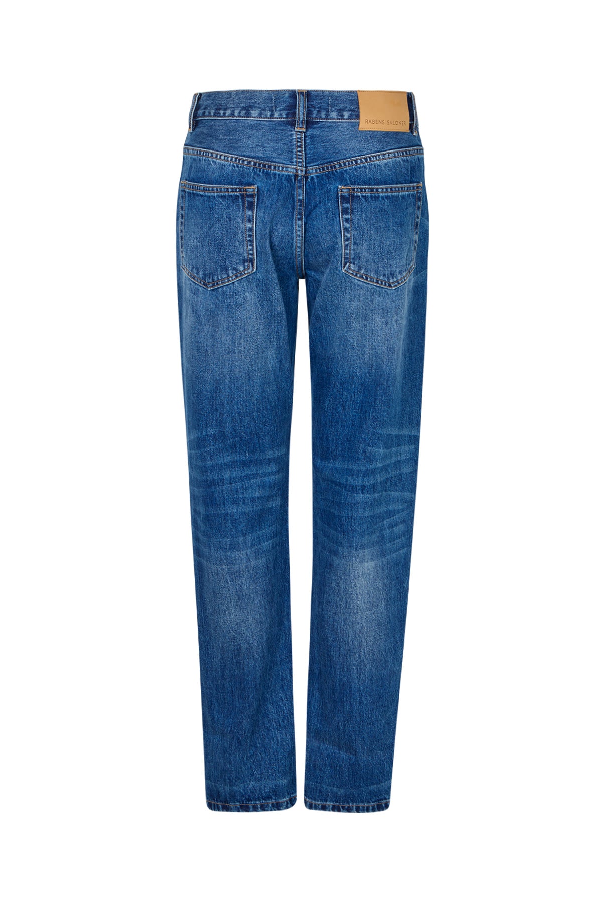 Lorelei - Denim loose fit pants I Dark indigo 5 - Rabens Saloner