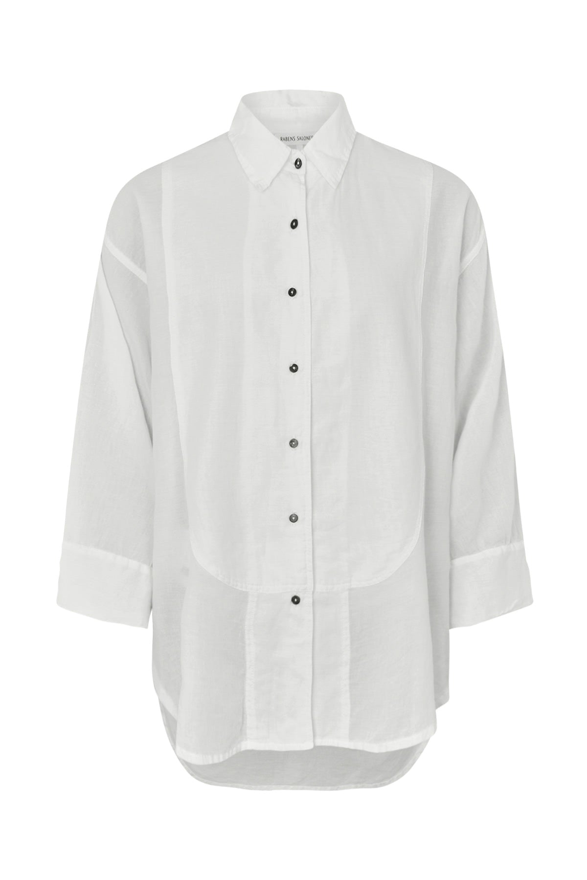 Chloe - Cotton shirt I White White XS 5 - Rabens Saloner
