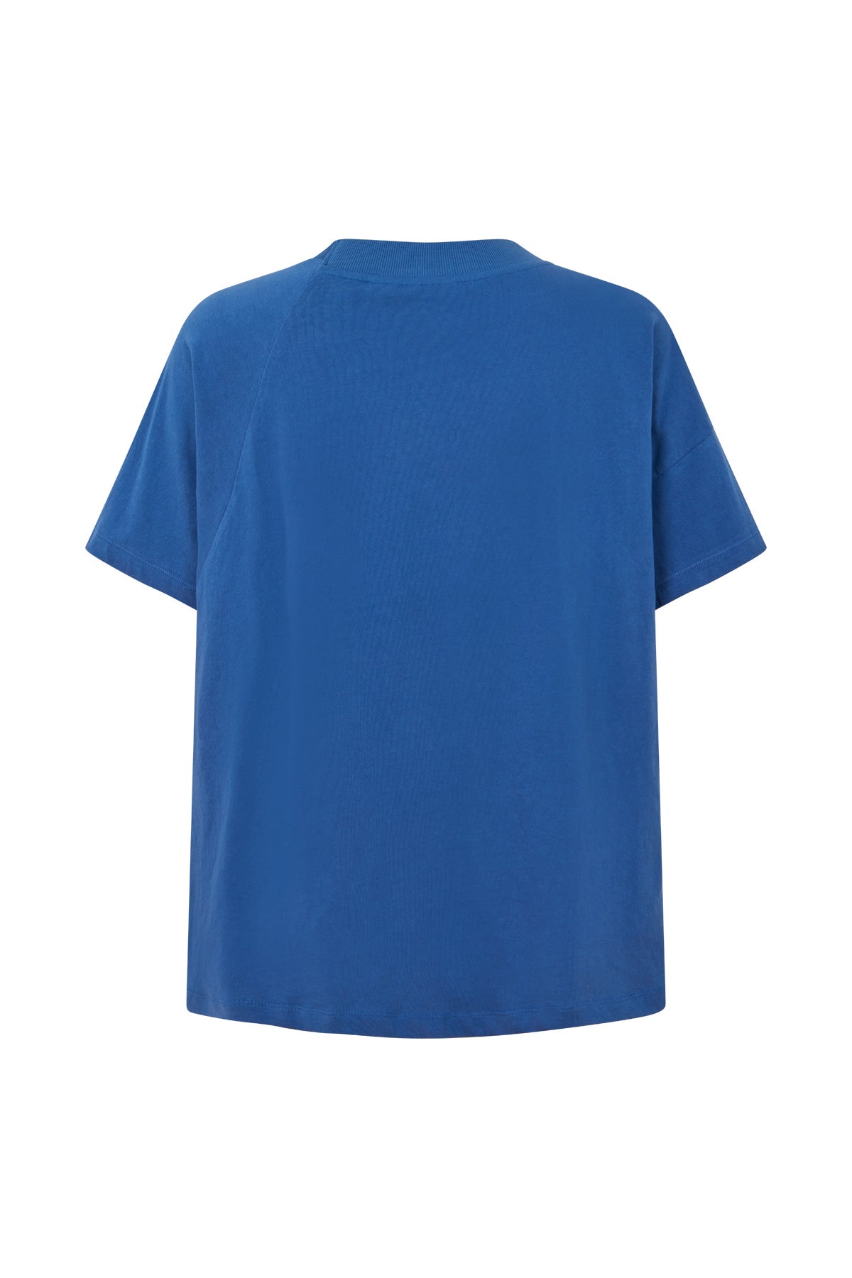 Ary - Fragile boxy t-shirt I Blue 5 - Rabens Saloner