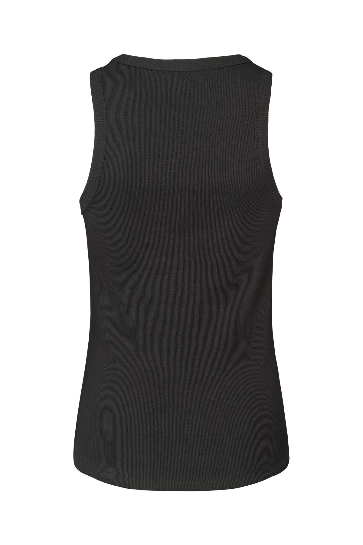Nelle - Rib jersey tank I Black 5 - Rabens Saloner