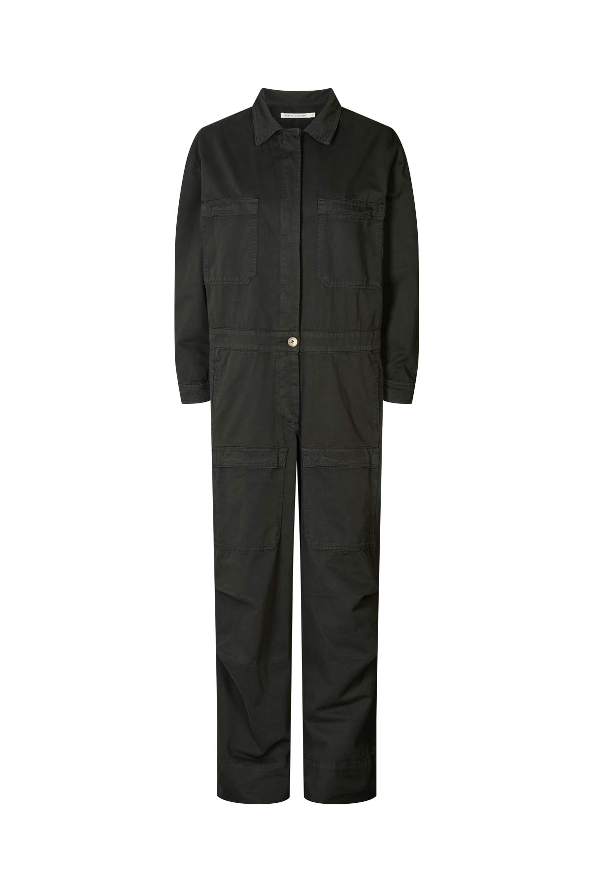 Jozette - Canvas light jumpsuit I Faded black 3 - Rabens Saloner