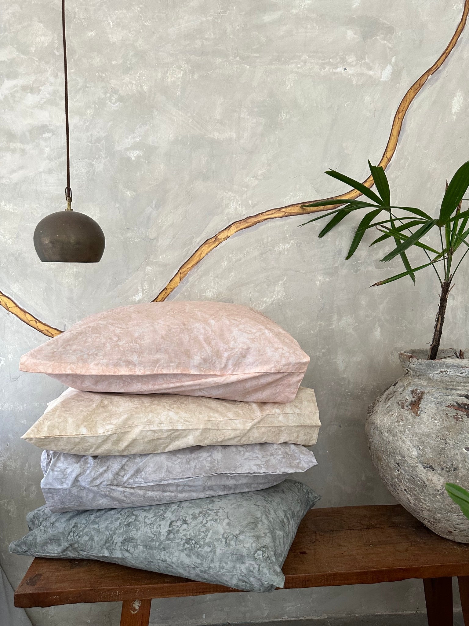 Flutter pillow sham - Pillow sham 50x70 cm I Aluminimum 2 - Rabens Saloner