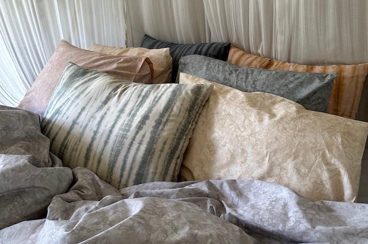 Tie-dye pillow - Pillow 50x70 cm I Sage Combo 3 - Rabens Saloner