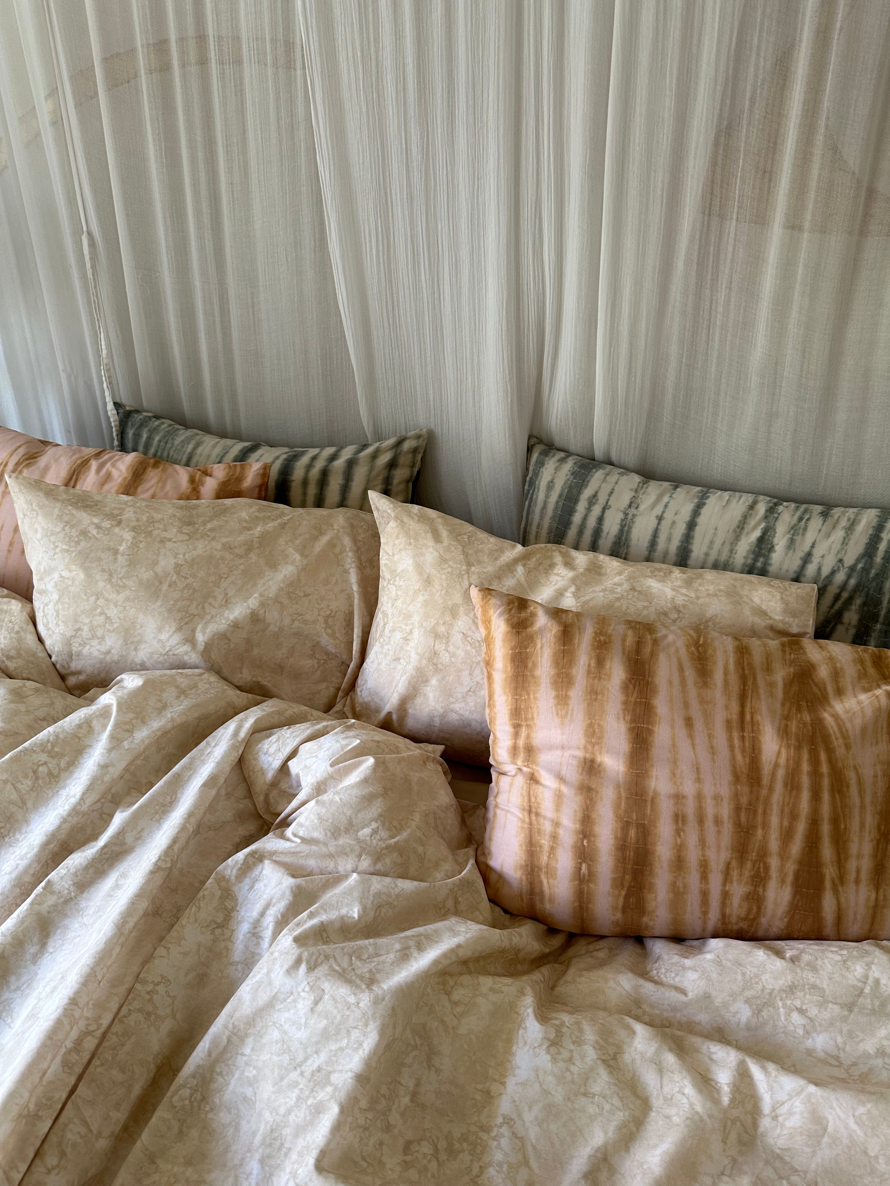 Marbled duvet cover - Duvet cover 140x200 cm I Ivory 3 - Rabens Saloner