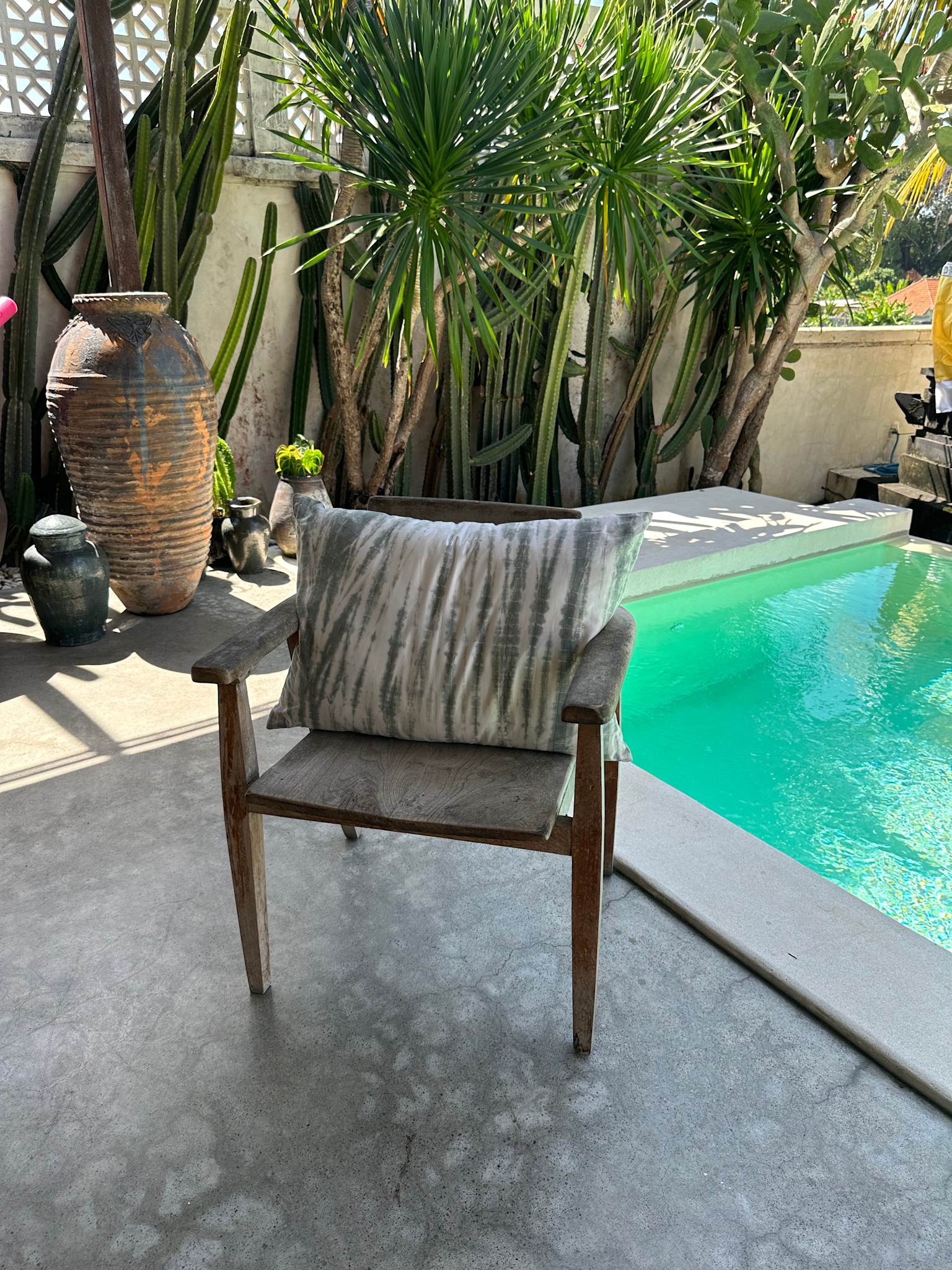 Tie-dye pillow - Pillow 50x70 cm I Grey Combo 2 - Rabens Saloner