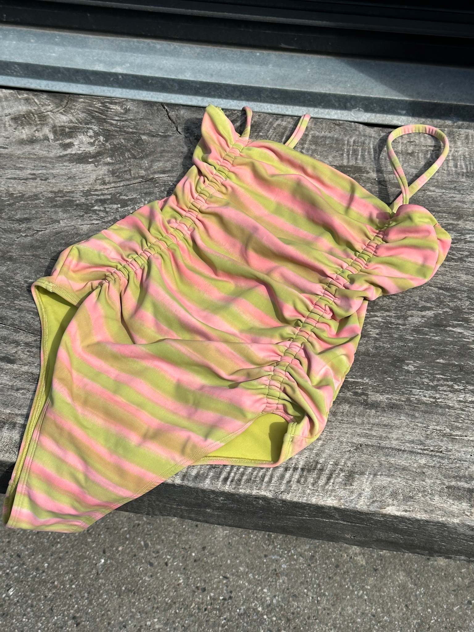 Blurred line swimsuit - Sali I Lime combo