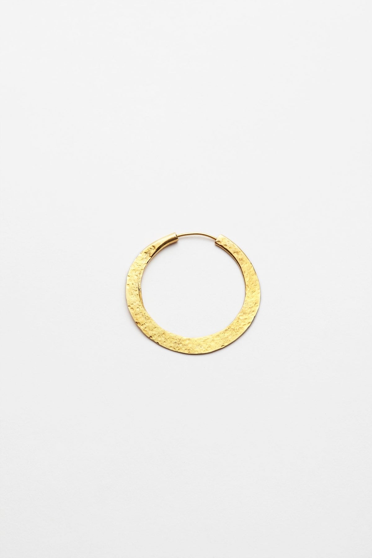 Nafsu - Hammered hoop S I Gold plated Gold plated O/S 1 - Rabens Saloner