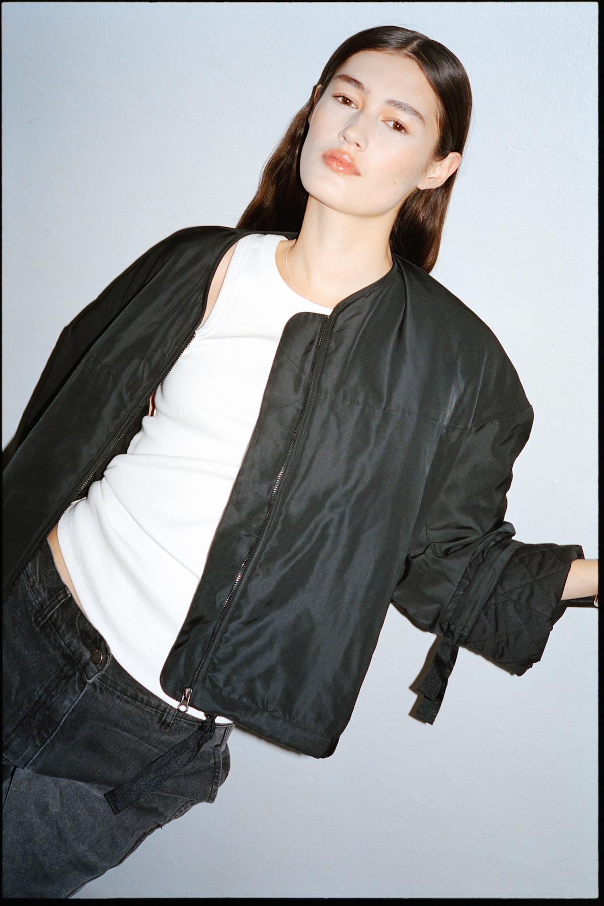 Glod - Arched jacket I Black 3 - Rabens Saloner