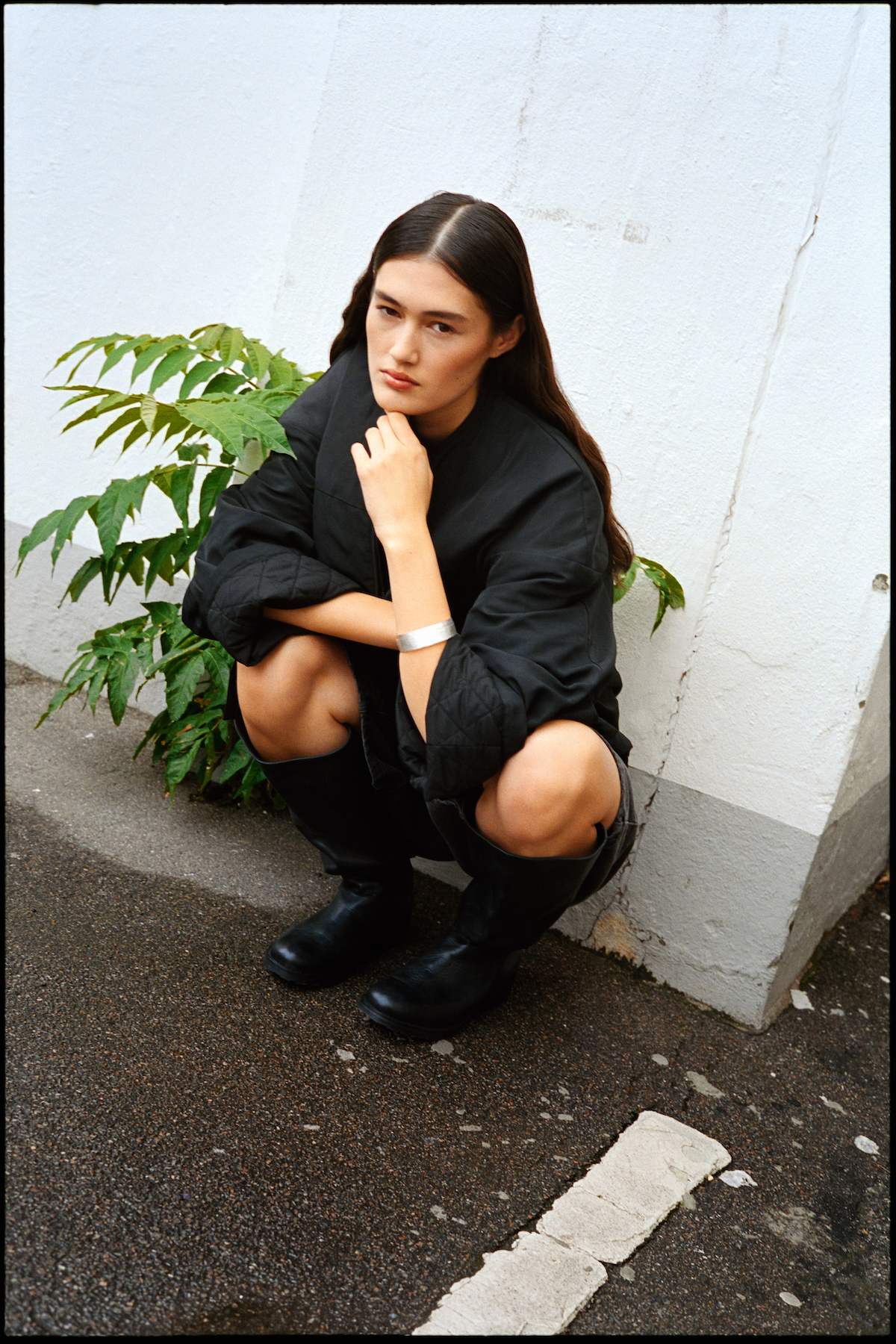 Glod - Arched jacket I Black 5 - Rabens Saloner