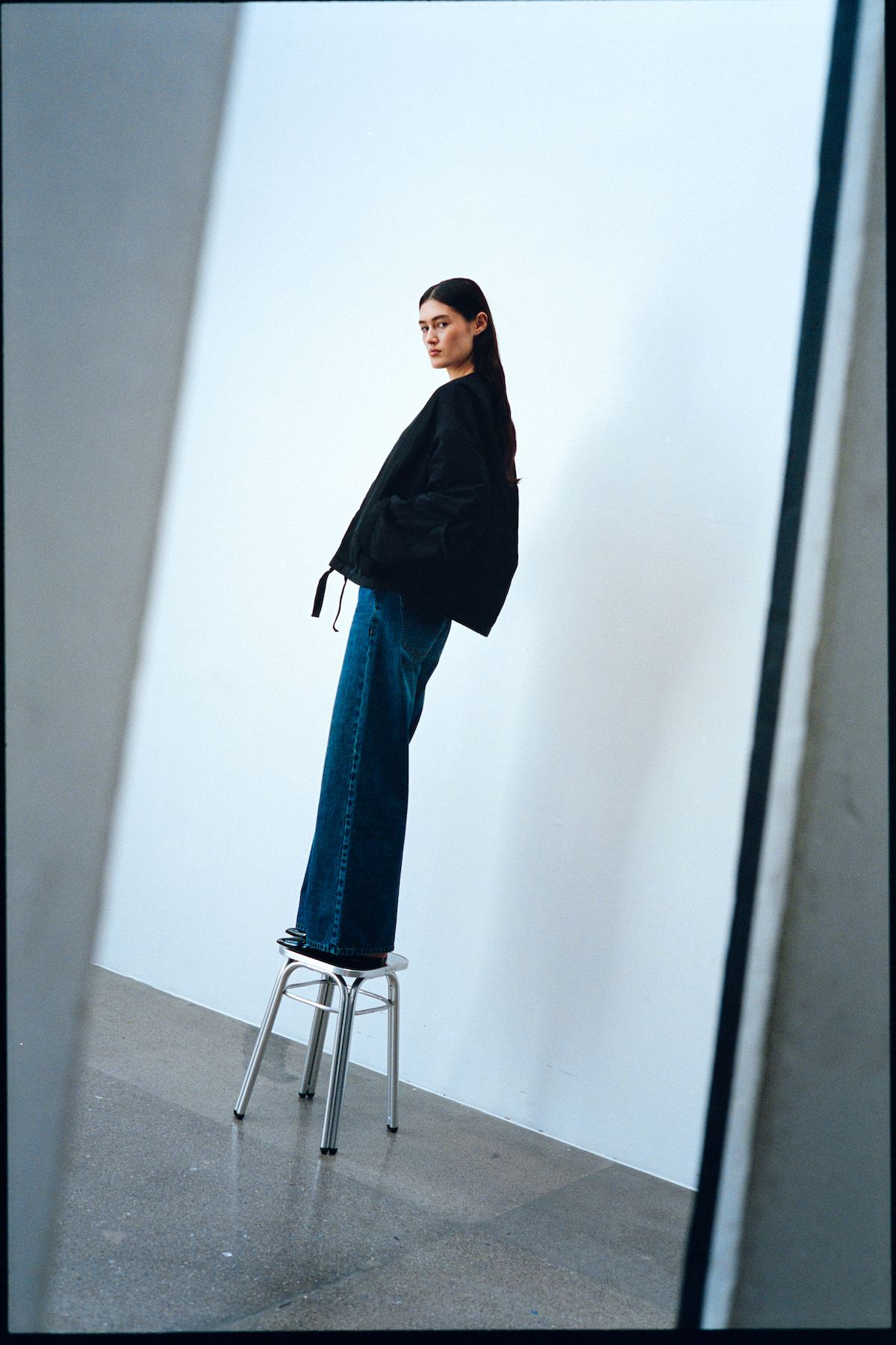 Glod - Arched jacket I Black 7 - Rabens Saloner