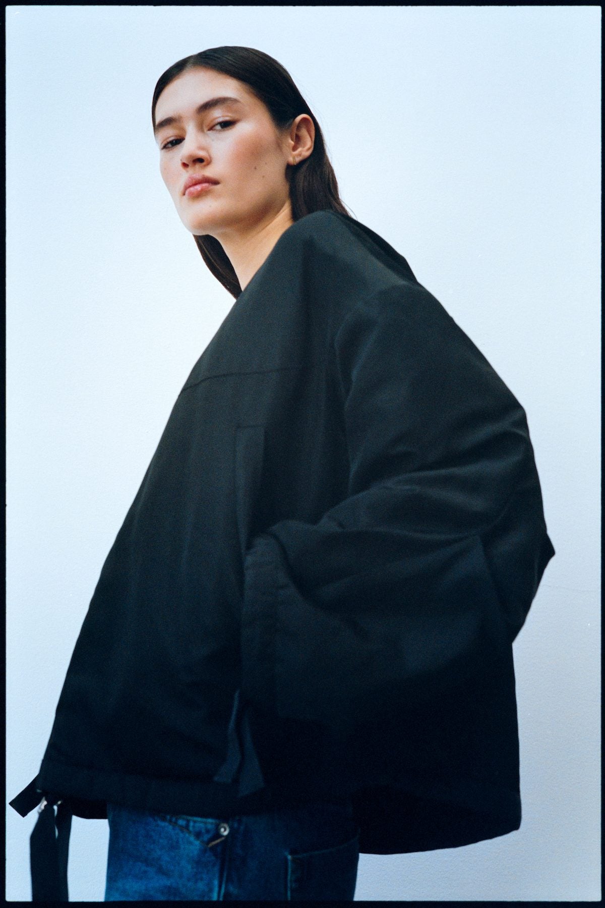 Glod - Arched jacket I Black 4 - Rabens Saloner