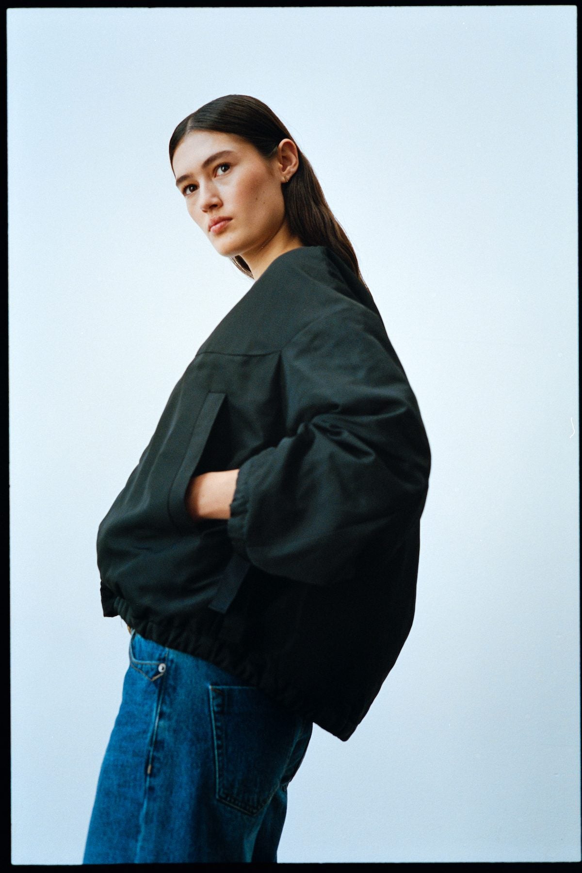 Glod - Arched jacket I Black 2 - Rabens Saloner