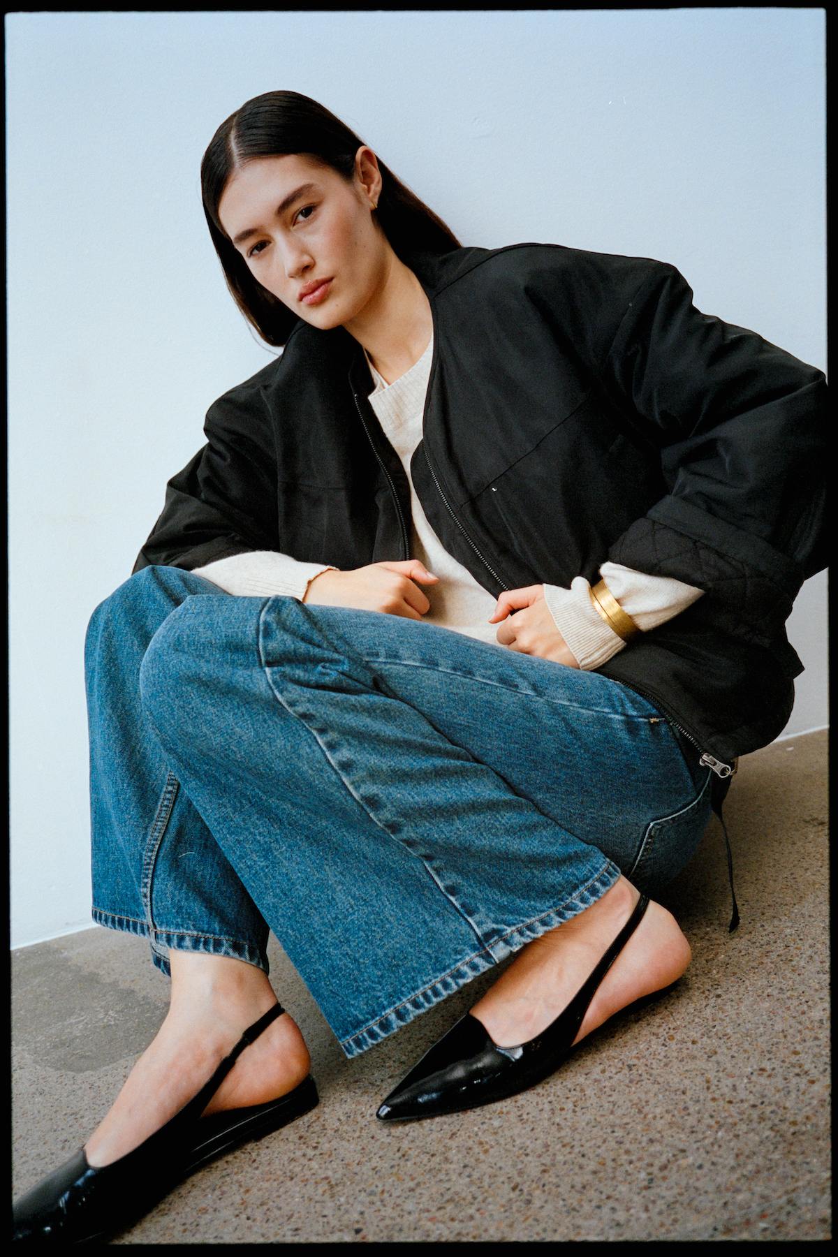 Glod - Arched jacket I Black 12 - Rabens Saloner