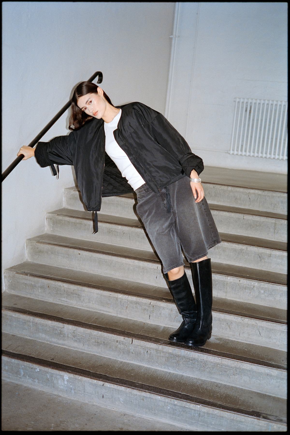 Marit - Leather riding boot I Black 4 - Rabens Saloner