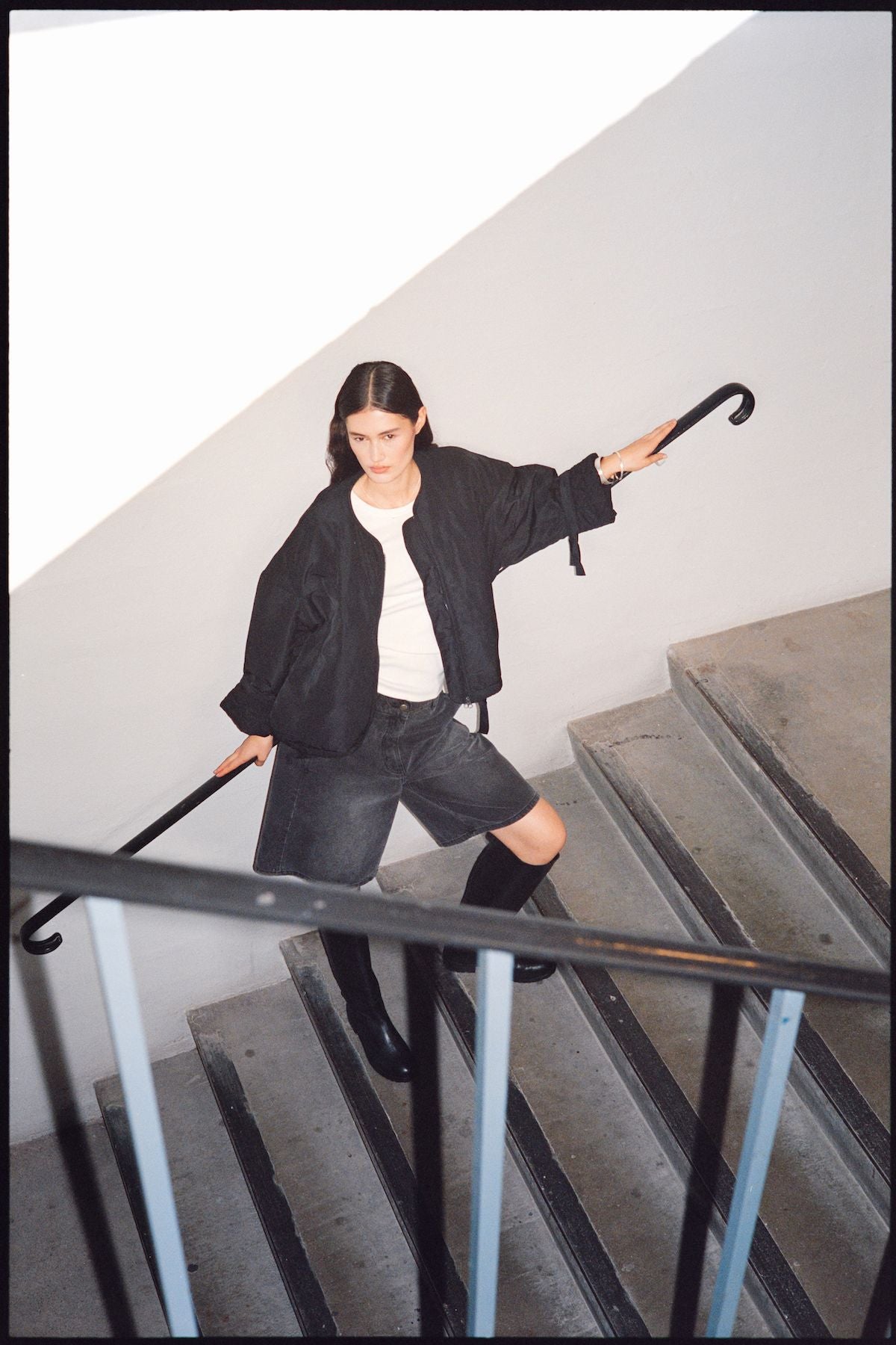 Glod - Arched jacket I Black 17 - Rabens Saloner