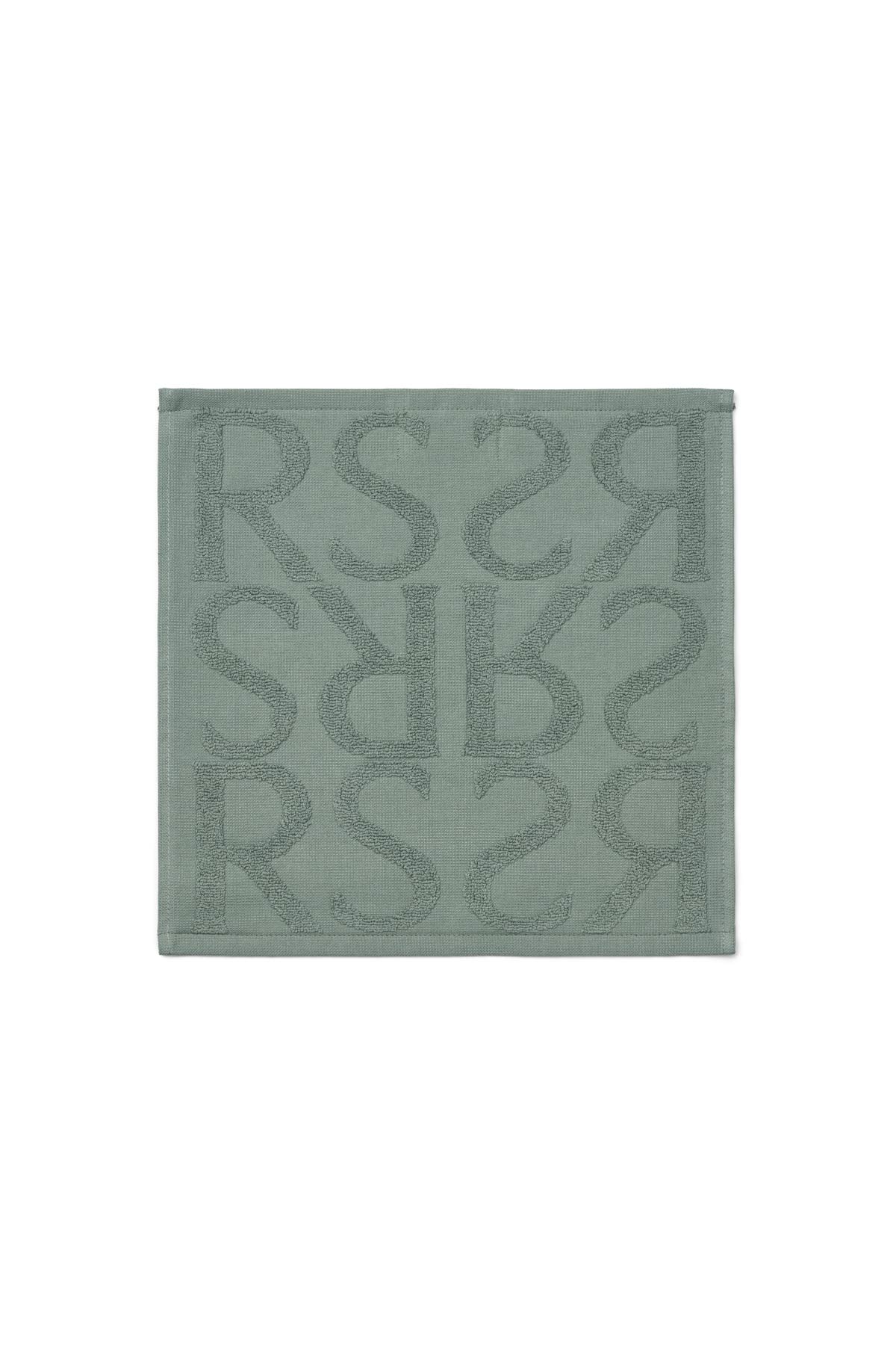 Monogram wash cloth - Wash cloth 30x30 cm I Sage Sage 30x30cm 1 - Rabens Saloner