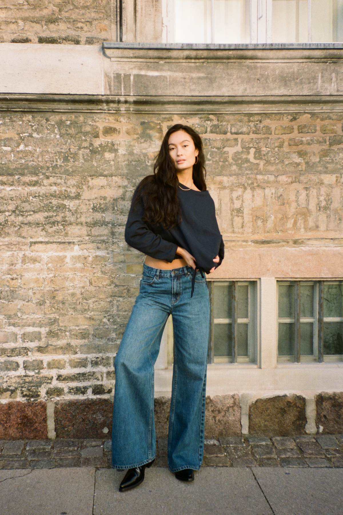 Ini - Denim pants I Washed Indigo 3 - Rabens Saloner