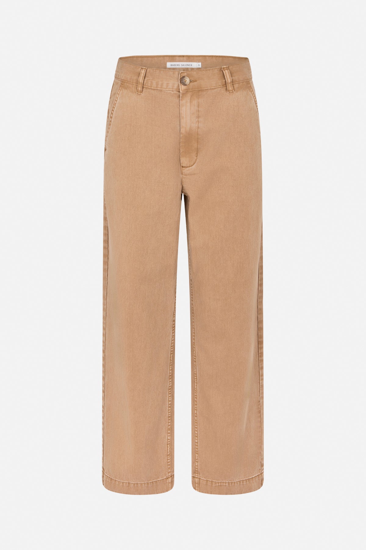 Sabina - Canvas pants I Washed tobacco Washed tobacco XS 4 - Rabens Saloner